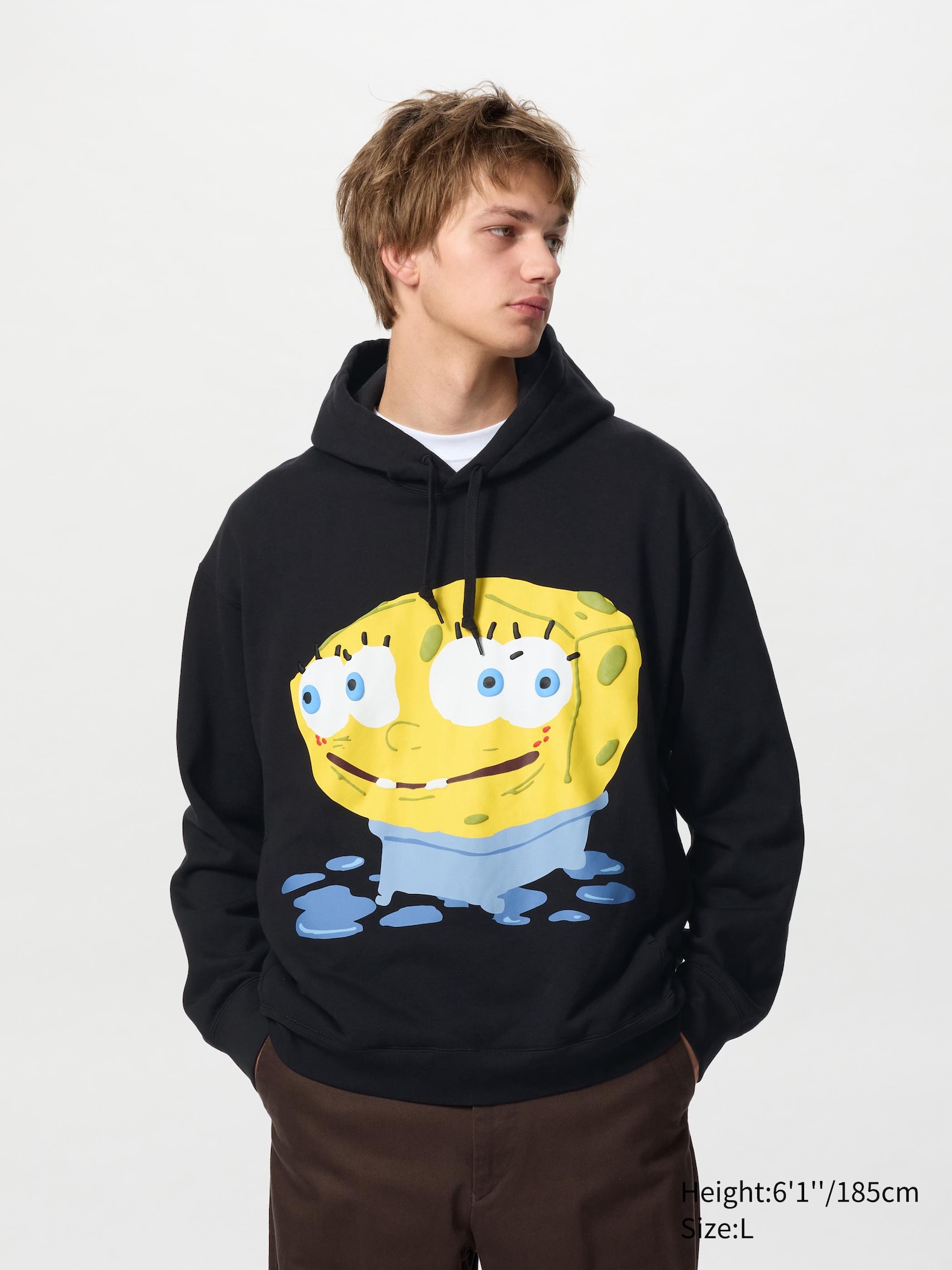 SPONGEBOB SQUAREPANTS CACTUS PLANT FLEA MARKET SWEAT HOODIE