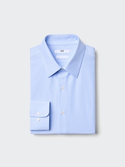 SUPER NON IRON JERSEY SLIM FIT SHIRT | STRIPED | REGULAR COLLAR