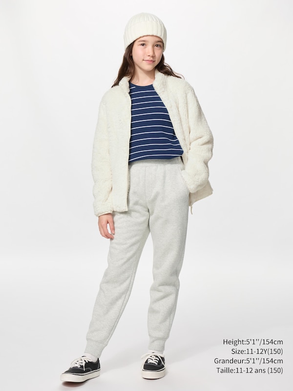 Pile Lined Sweat Pants