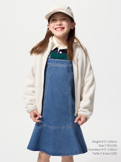 VESTE EN POLAIRE ZIP INTÉGRAL