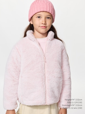 Fluffy Yarn Fleece Full-Zip Jacket