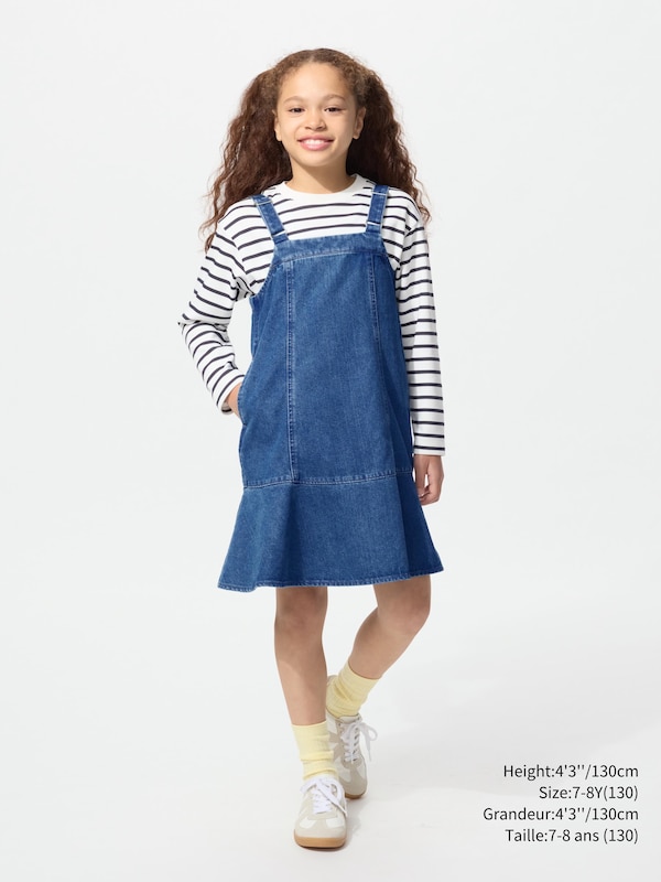 DENIM JUMPER DRESS