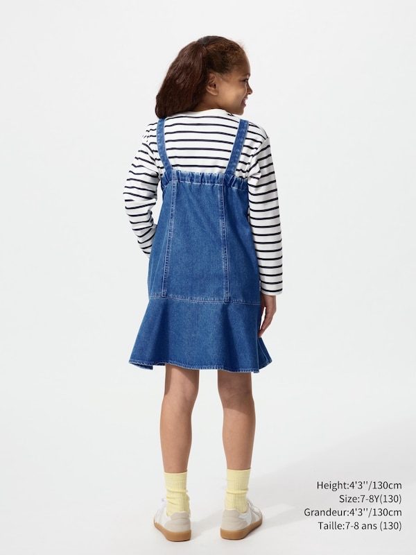 DENIM JUMPER DRESS