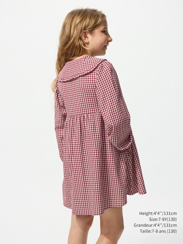 CHECKED DRESS