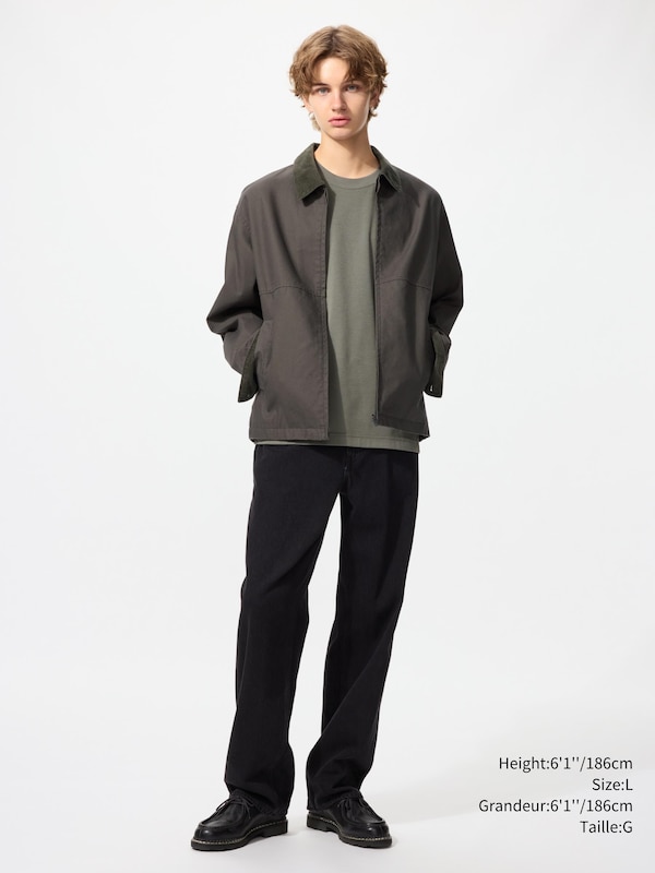 ZIP-UP SHORT BLOUSON