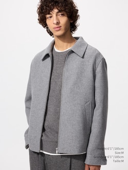 SINGLE COLLAR SHORT BLOUSON