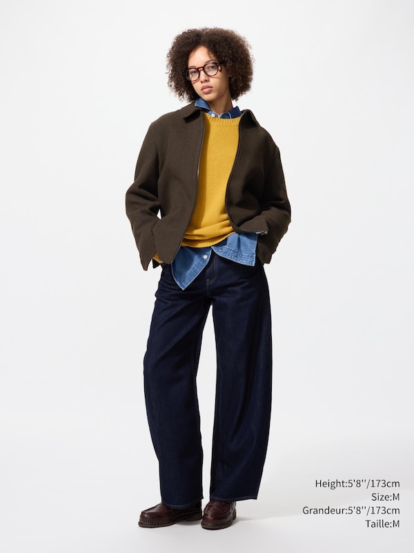 SINGLE COLLAR SHORT BLOUSON