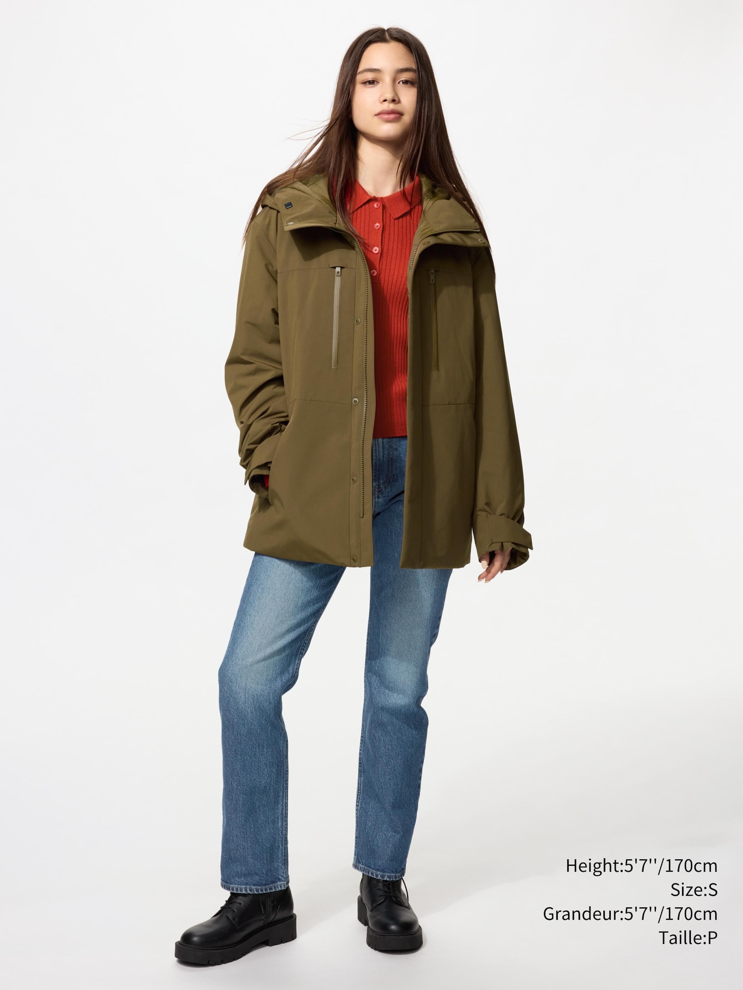 Men's Hybrid Down Parka | UNIQLO CA