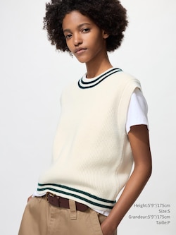 GILET COL ROND