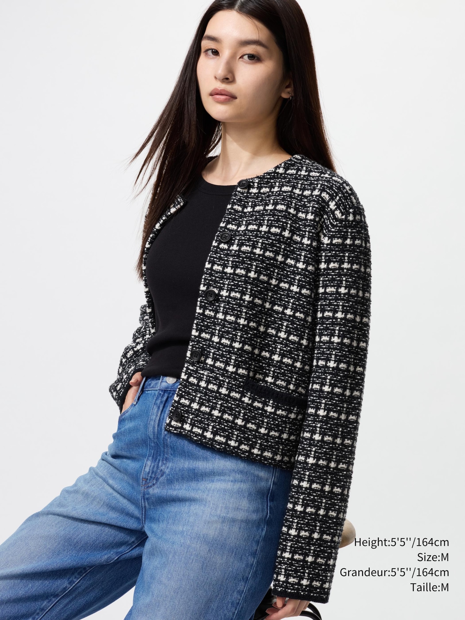 KNITTED SHORT JACKET