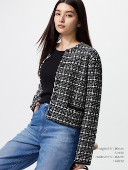KNITTED SHORT JACKET