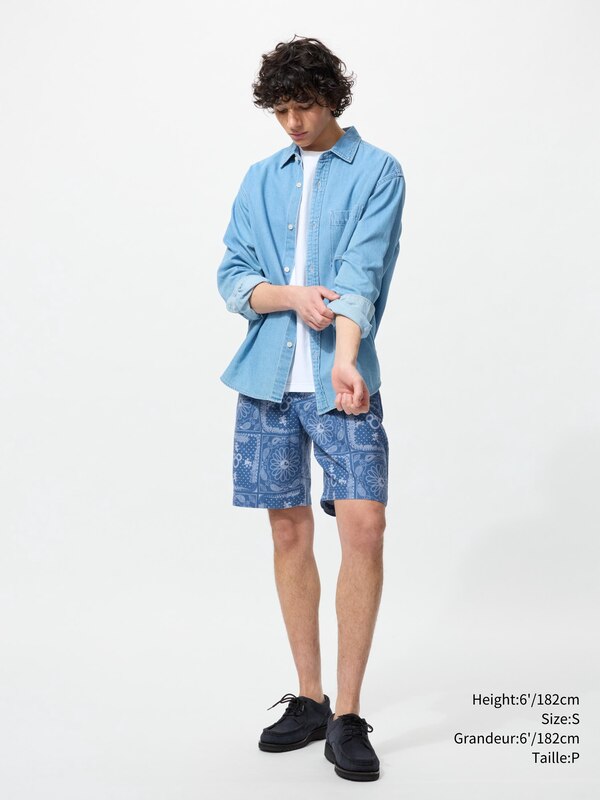 DISNEY IN BLUE SHORTS