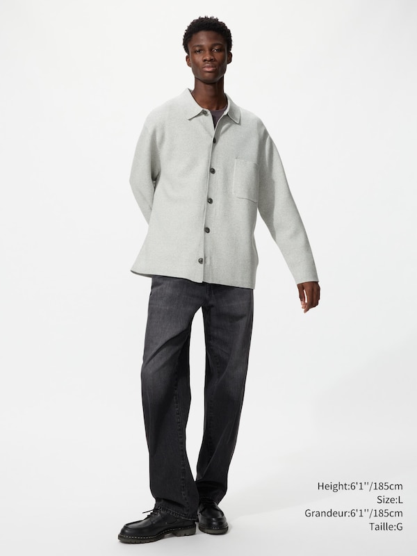 CARDIGAN MAILLE MILANO CÔTELÉE COL CHEMISE