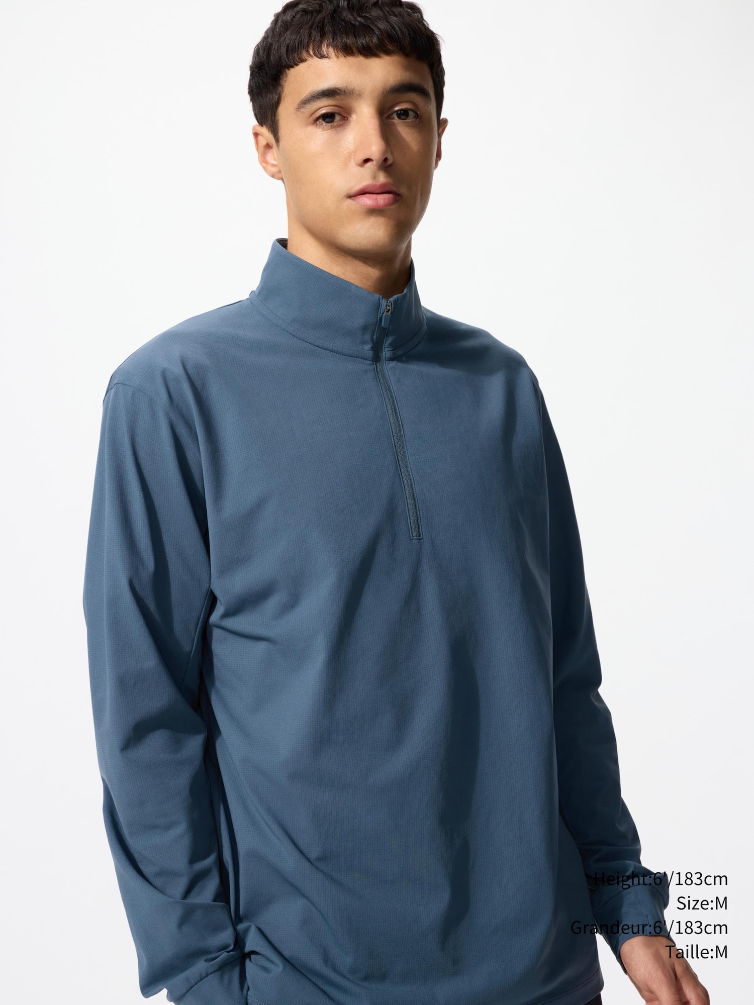 DRY-EX UV PROTECTION HALF-ZIP T-SHIRT