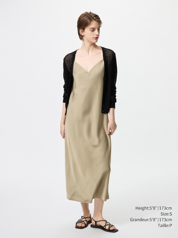 SATIN CAMISOLE DRESS