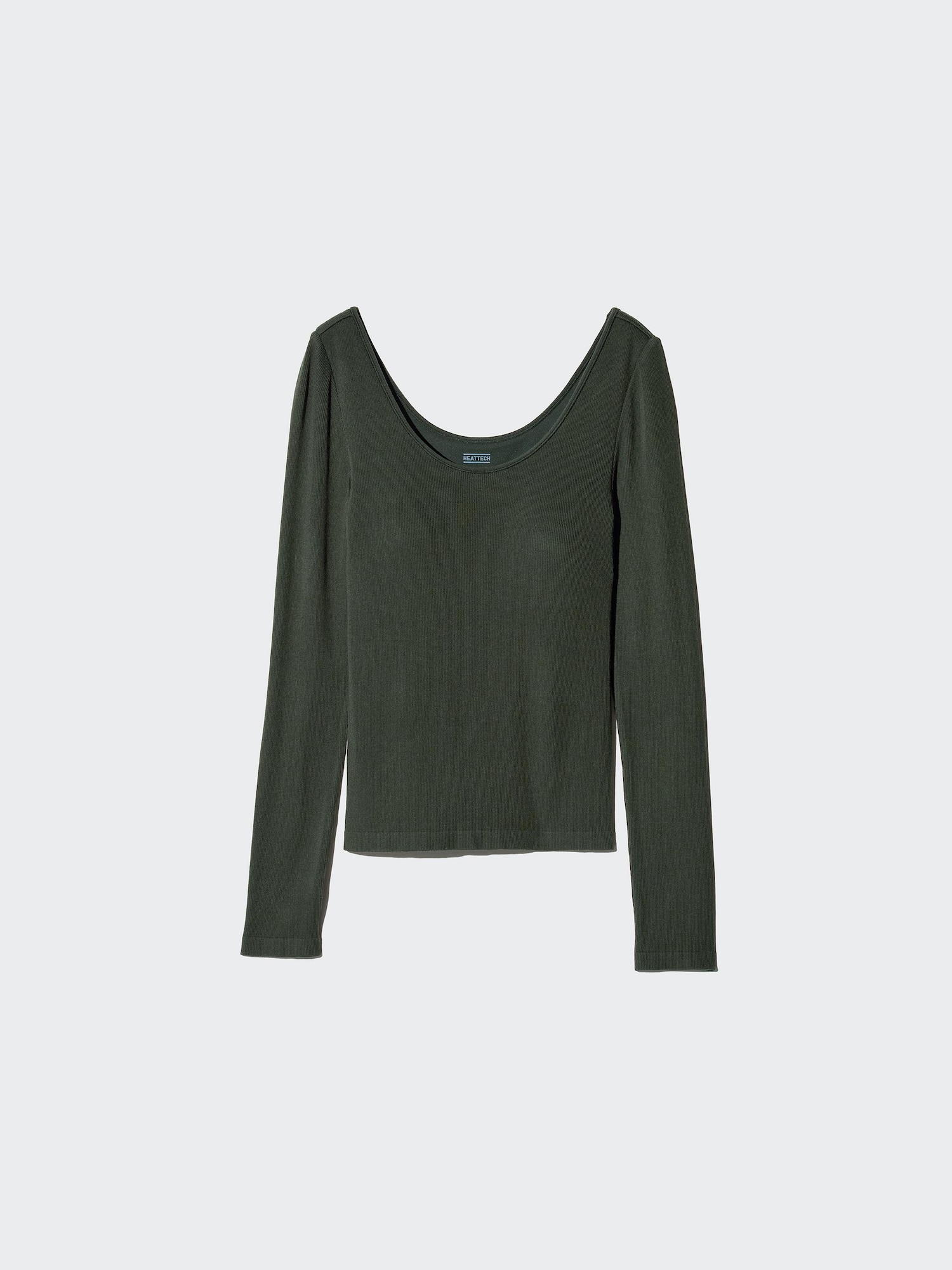 HEATTECH EXW RIBBED SCOOP NECK BRA T-SHIRT