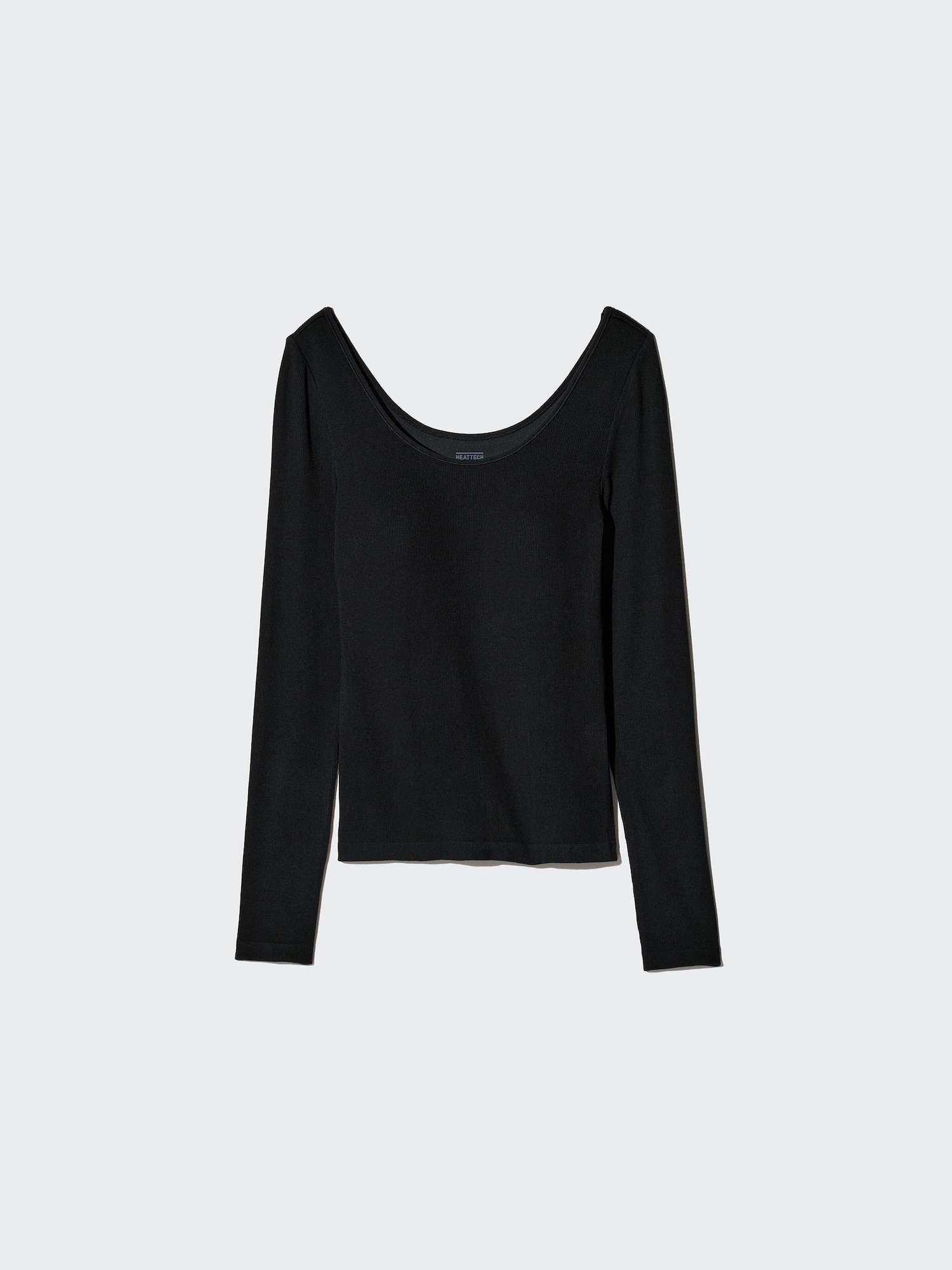 HEATTECH EXW RIBBED SCOOP NECK BRA T-SHIRT