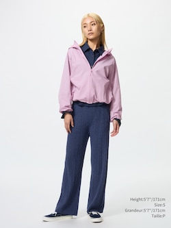 WASHABLE KNIT CABLE PANTS