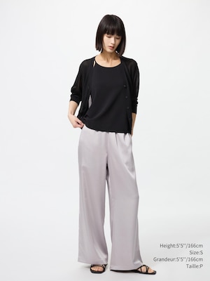 SATIN EASY PANTS