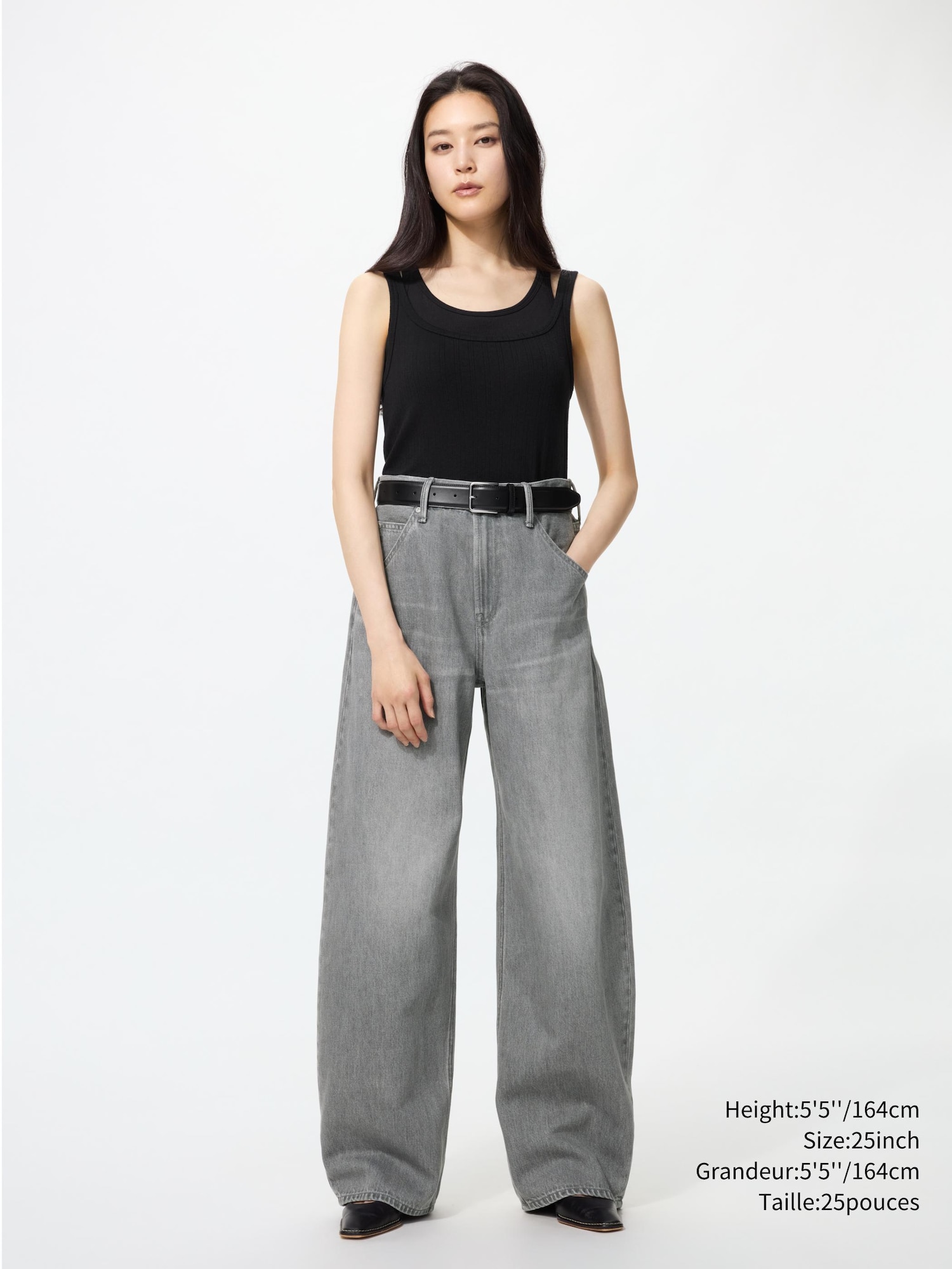 栗の木　371 Unisex Barrel Jeans | UNIQLO CA