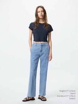 SLIM FLARE TROUSER JEANS