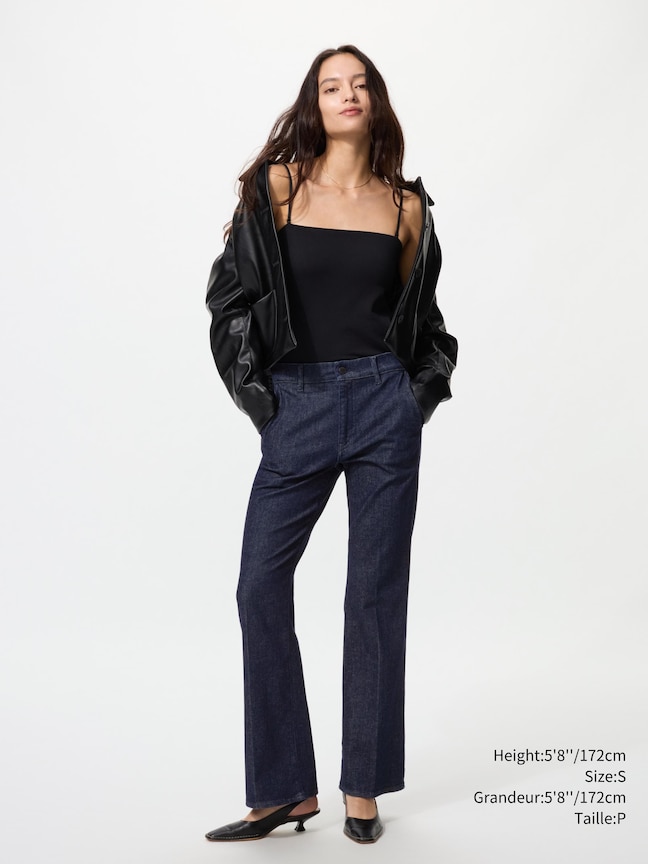 SLIM FLARE TROUSER JEANS