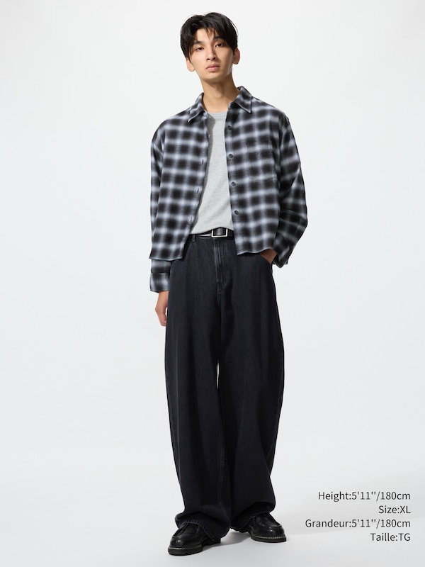 FLANNEL BOXY SHIRT