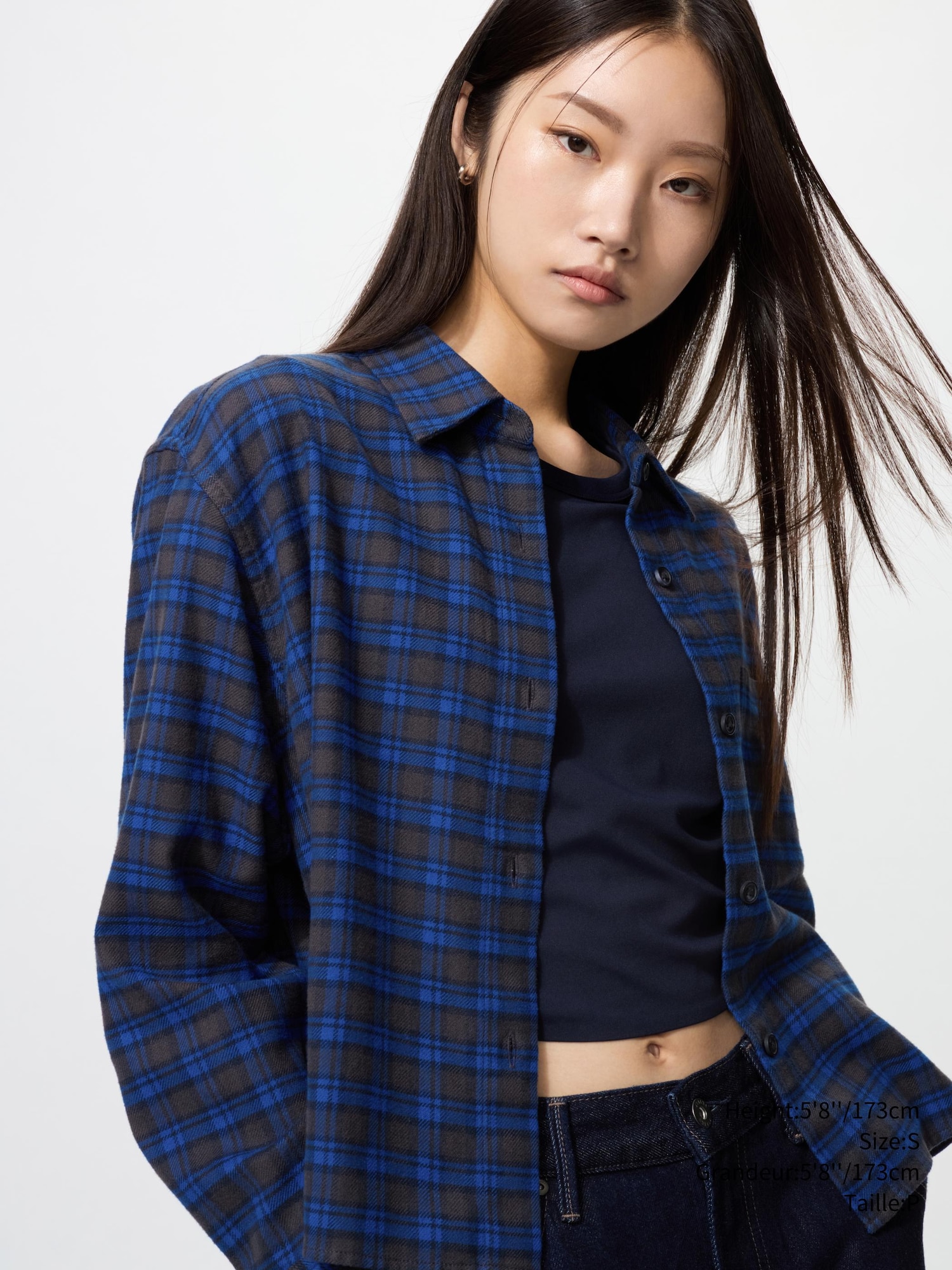 Unisex FLANNEL BOXY SHIRT | UNIQLO CA