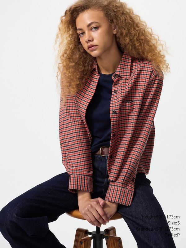 FLANNEL BOXY SHIRT