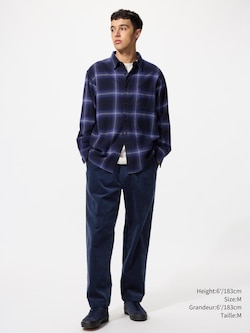 CORDUROY EASY ANKLE PANTS