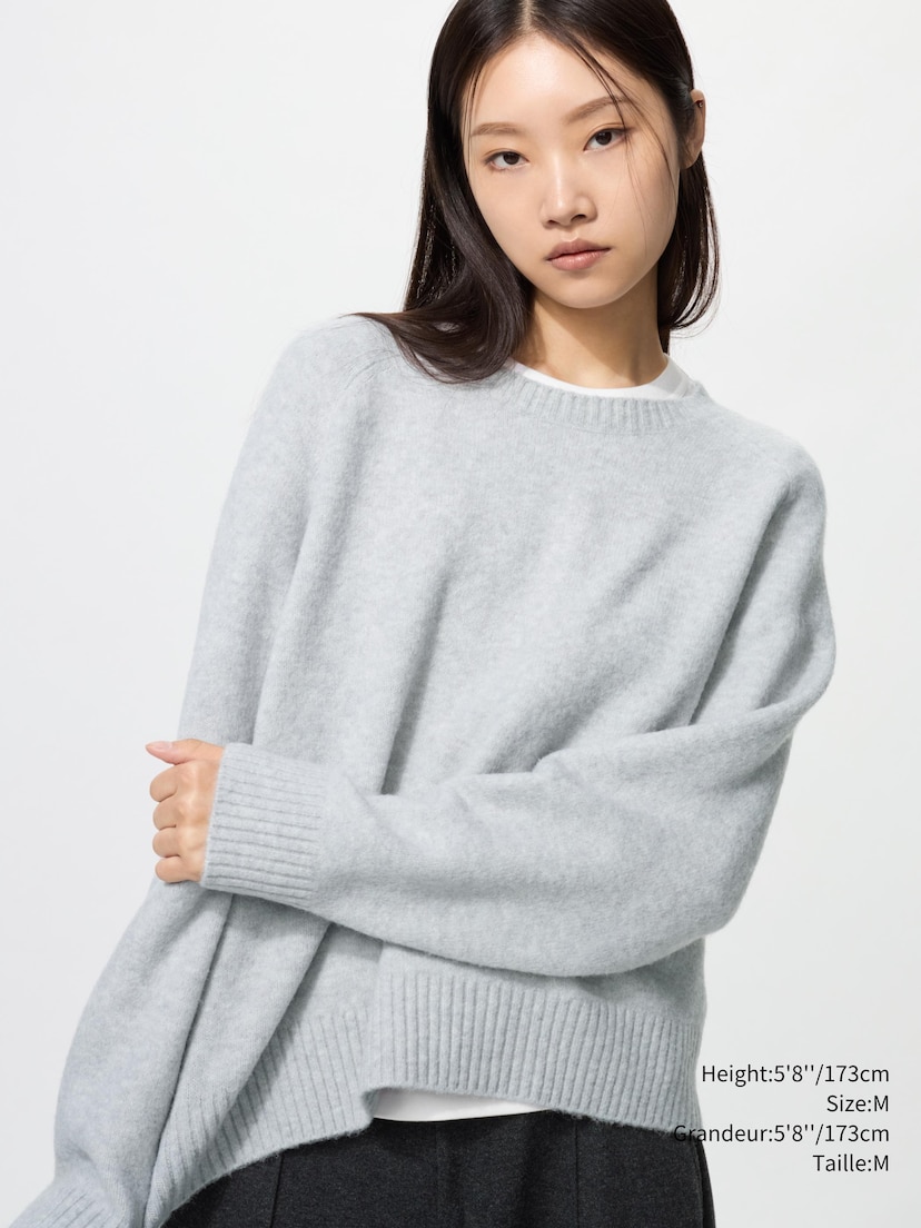 SOUFFLÉ YARN CREW NECK SWEATER_02