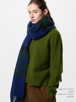 SOUFFLÉ YARN CREW NECK SWEATER