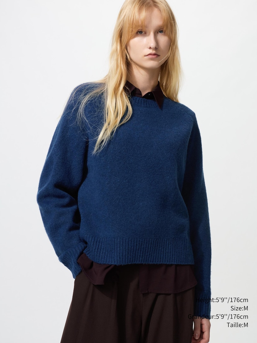 SOUFFLÉ YARN CREW NECK SWEATER_68