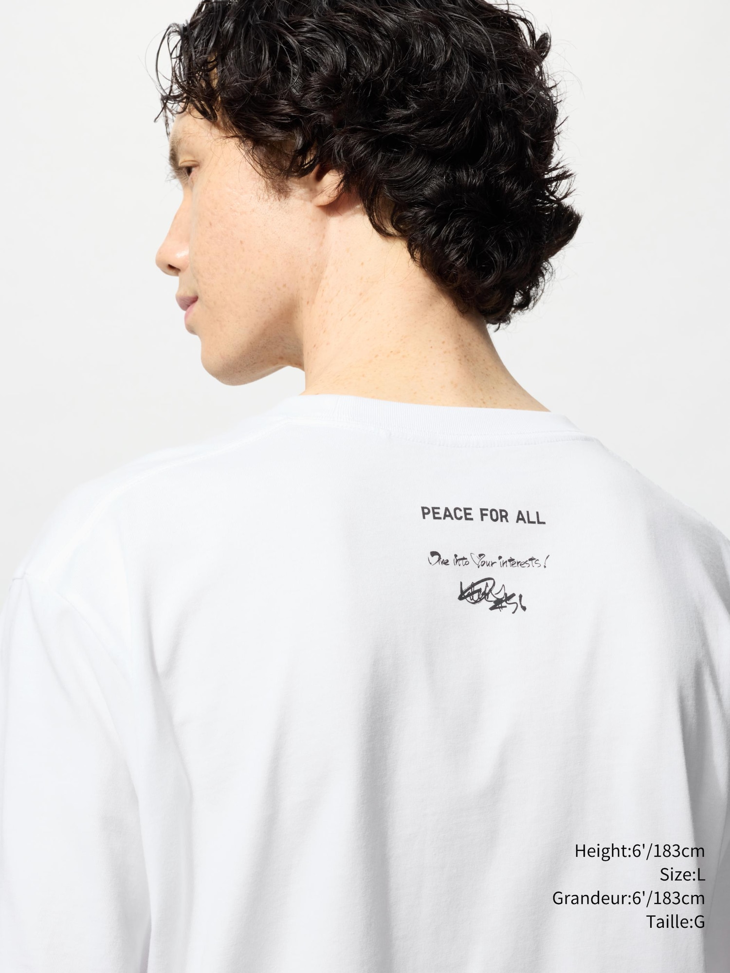 Unisex PEACE FOR ALL T-SHIRT | ICHIRO SUZUKI | UNIQLO CA