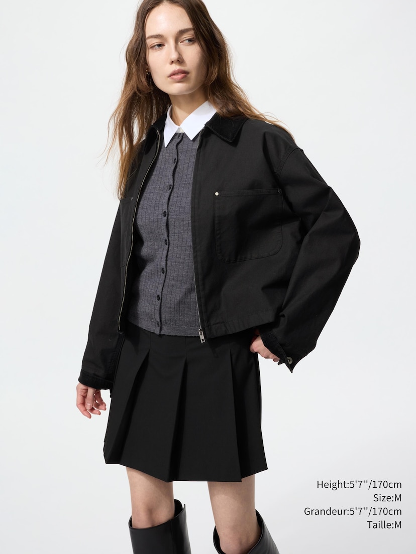 ZIP-UP SHORT JACKET_09
