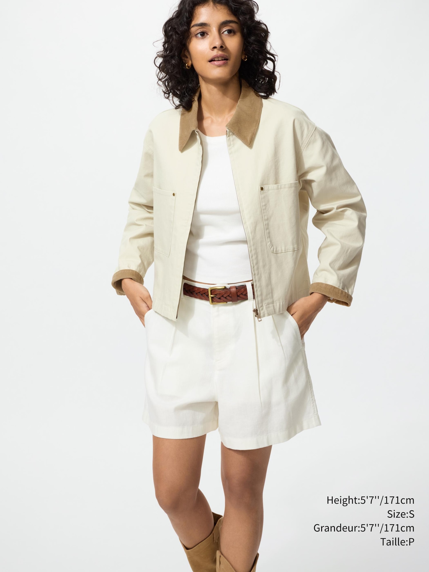 Unisex Zip-Up Short Jacket | UNIQLO CA