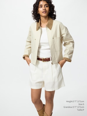 Zip-Up Short Jacket