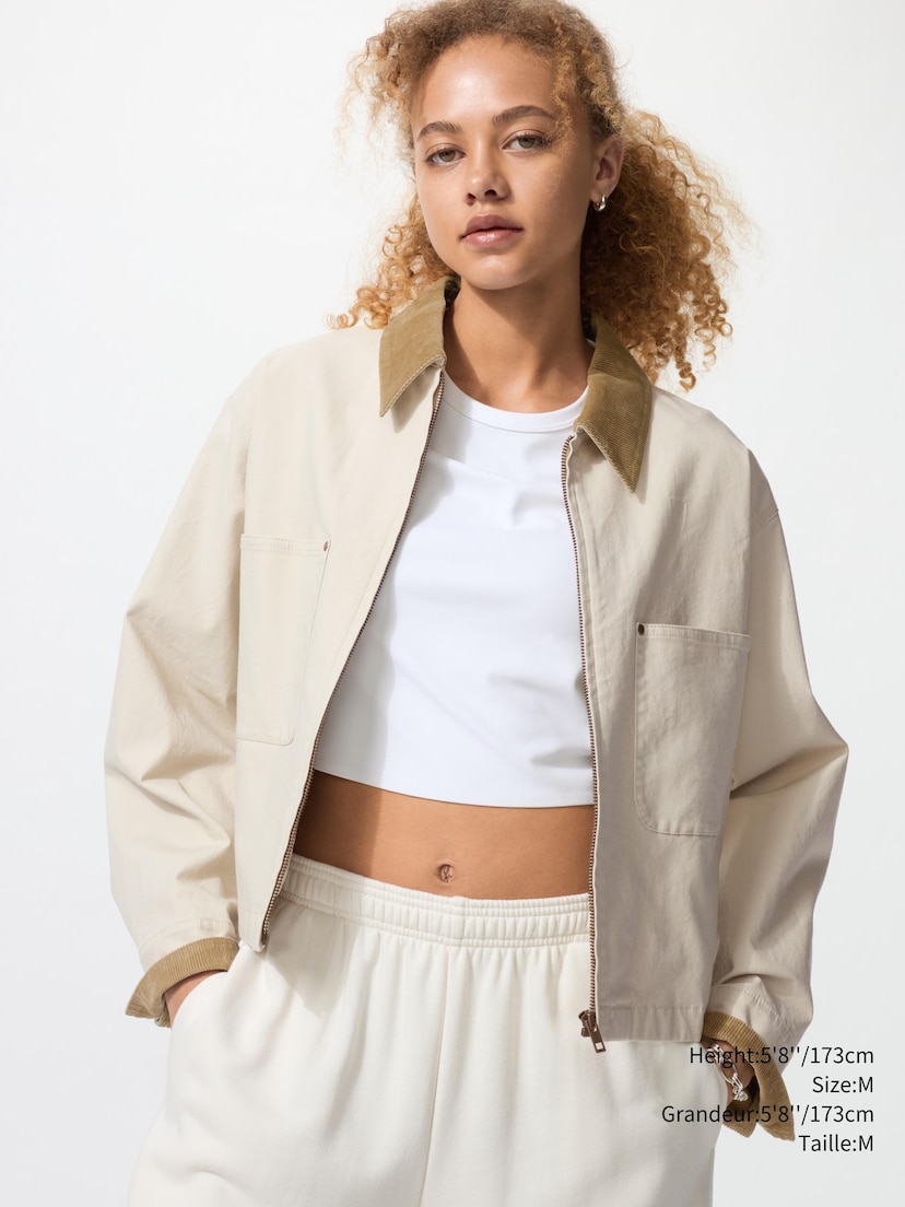 ZIP-UP SHORT JACKET_30