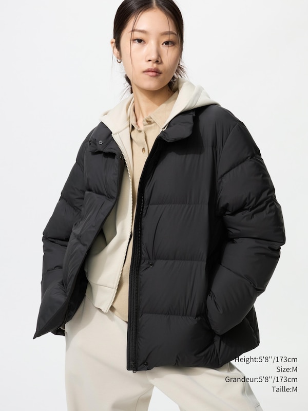 VESTE EN DUVET DOUCEUR POUDRÉE