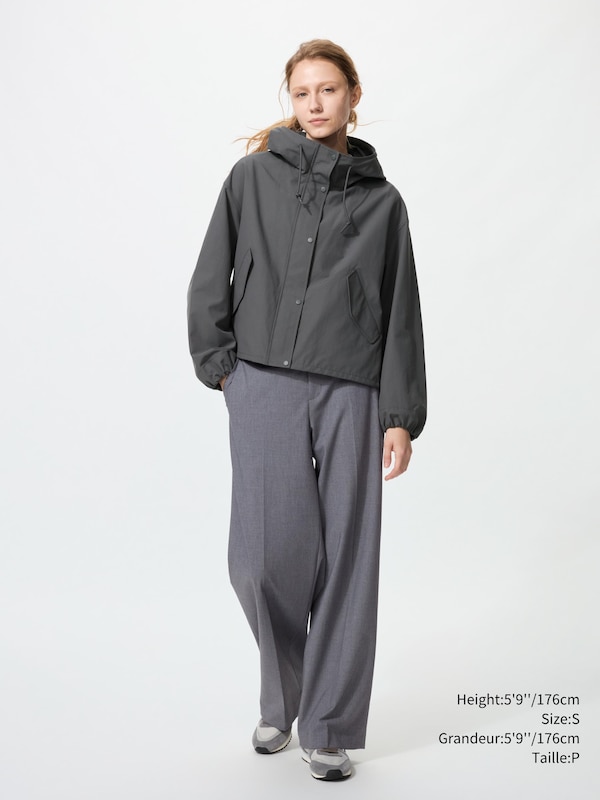 COTTON BLEND SHORT PARKA