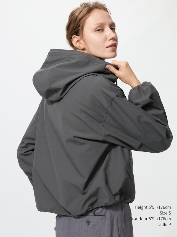 COTTON BLEND SHORT PARKA