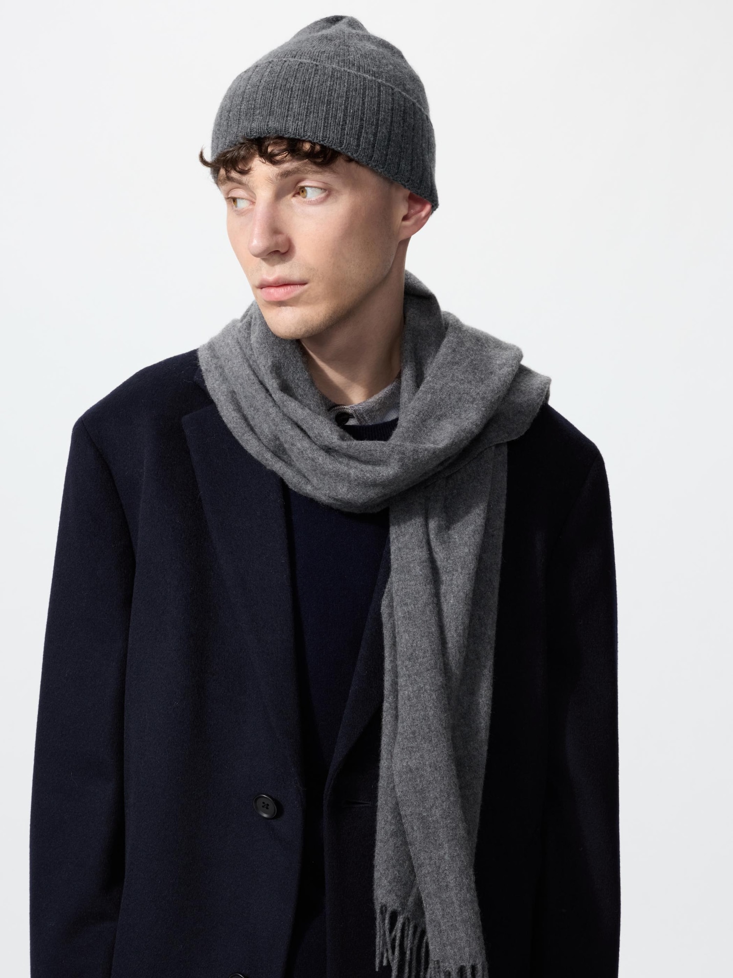 Women's Cashmere Knitted Beanie | UNIQLO CA