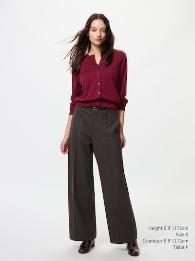 Brushed Jersey Wide Pants