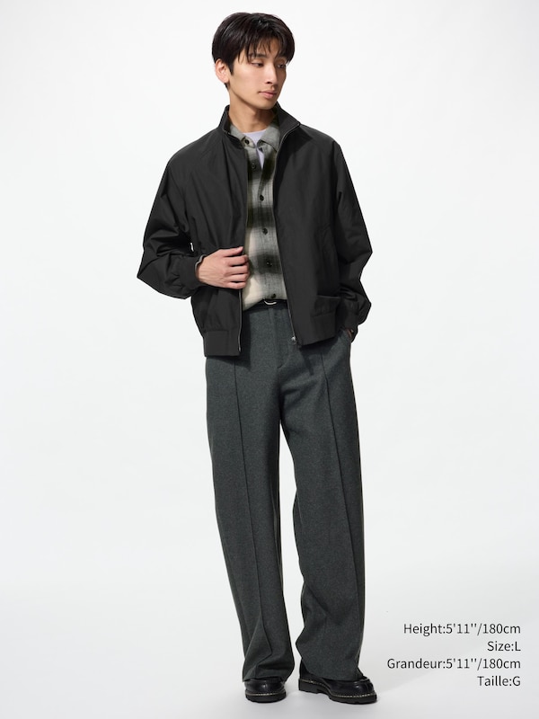 Brushed Jersey Wide Pants