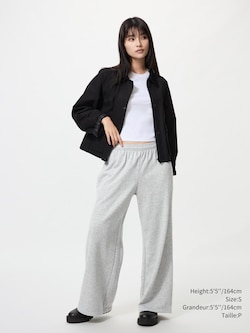 SWEAT WIDE PANTS