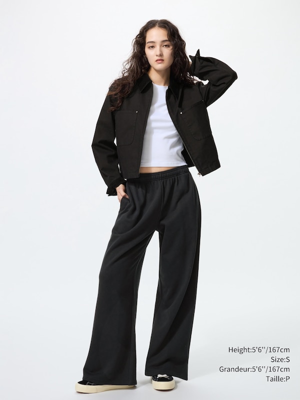 SWEAT WIDE PANTS