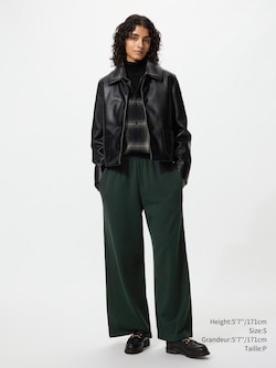 PANTALON AMPLE EN COTON OUATÉ