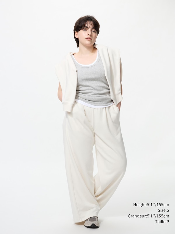 SWEAT WIDE PANTS