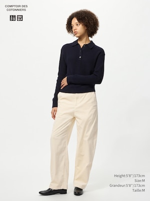 CORDUROY BARREL PANTS