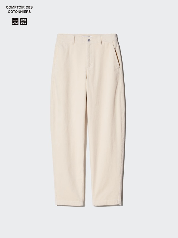 CORDUROY BARREL PANTS
